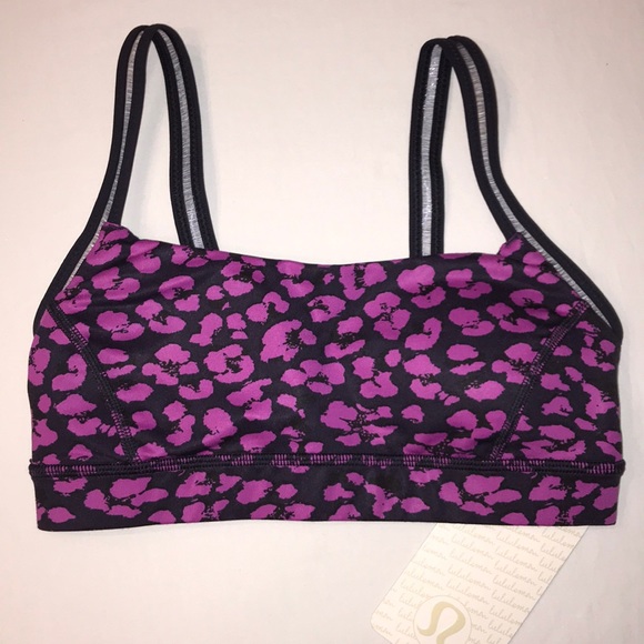 Lululemon Straight Up Leopard Sports Bra - Picture 2 of 4
